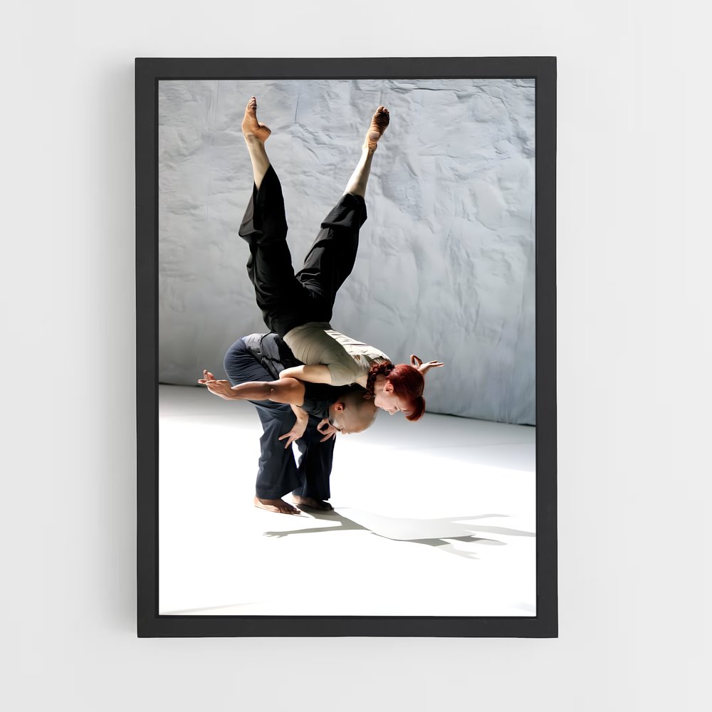 Poster L'Équilibre Aérien – affiche Danse (vue 2)